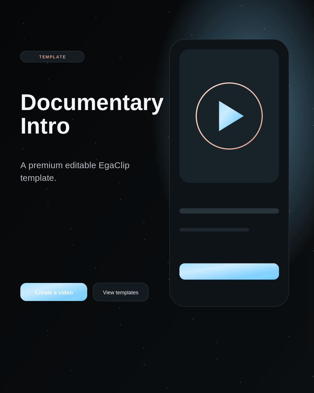Documentary intro